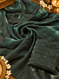 Premium Organza Saree💚 - 902532