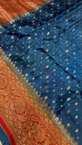 Pure mix crepe silk saree