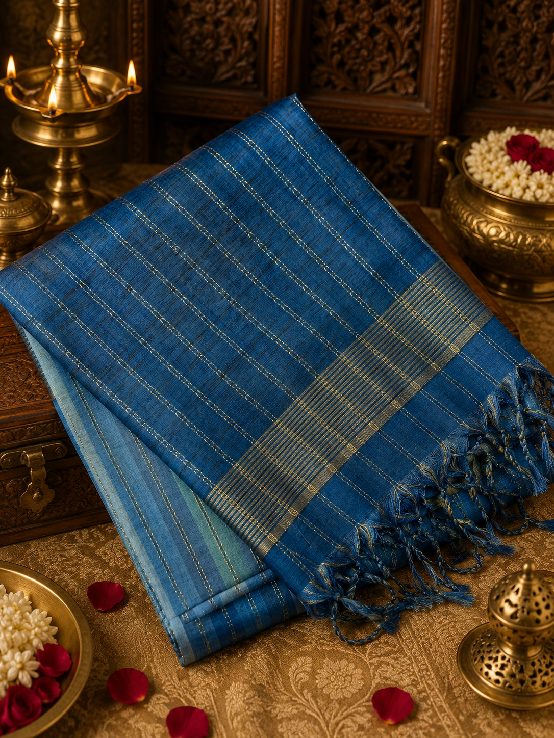 Premium Tassar Saree