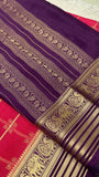 Pure Mix Mysore Crepe Silk Saree-902623
