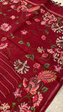 Pure Tassar Saree With Embroidery - 901985