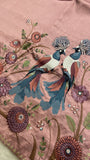 Premium Soft Chinnon Saree With Embroidery - 901982