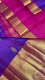Pure 1G zari handloom Kanjeevaram Silk Saree- Silk mark certified- PS2346