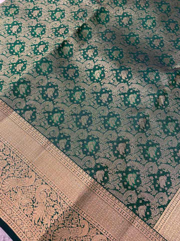 Pure Handloom Kanjeevaram Silk Mark Certified Saree