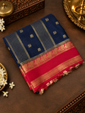Pure Mix Mysore Crepe Silk Saree-902034✨
