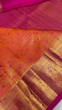 Pure zari handloom Kanjeevaram silk saree- Silk mark certified- PS2464