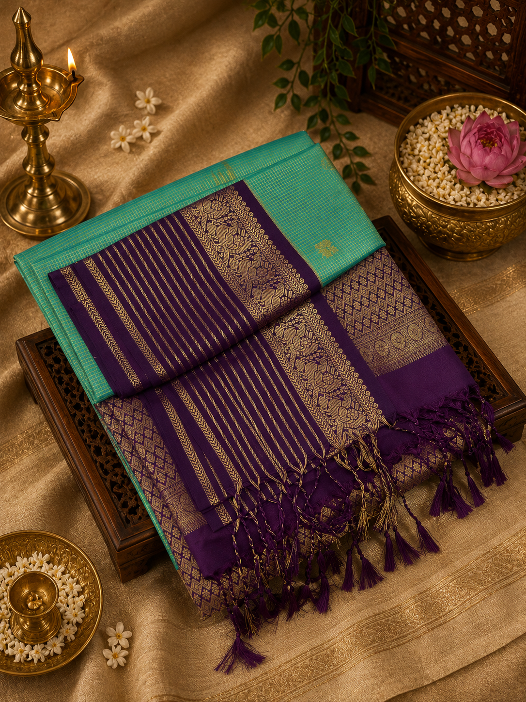 Premium Mini Kanchi Soft Silk Saree