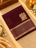 Pure Crepe Chinnon Saree - 902971