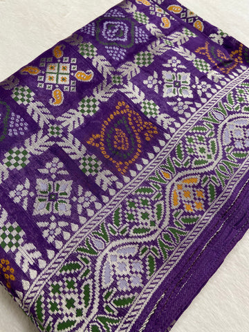 Tusser Bandini Saree