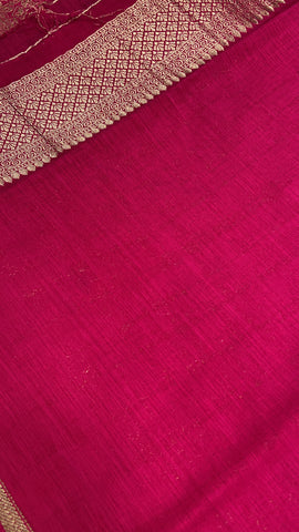 Heritage Cotton Saree
(Pink)