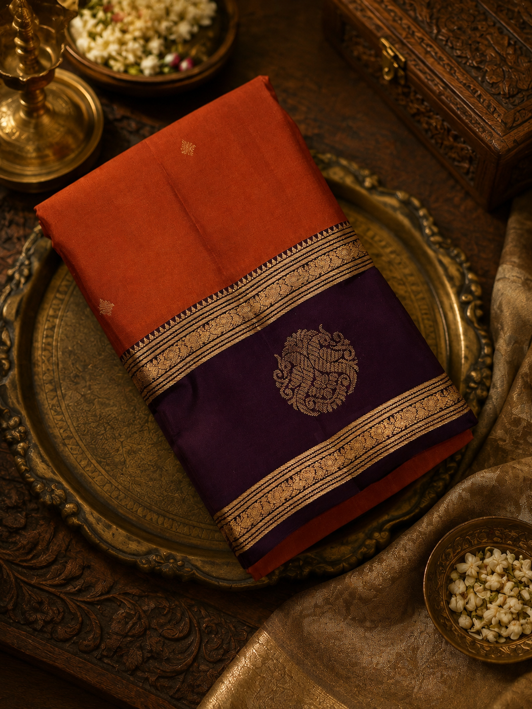 Pure Kanjeevaram Silk Saree