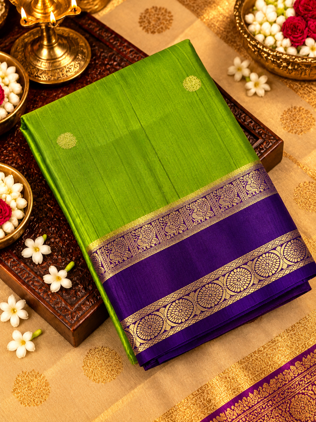 Premium Viscose Crepe Saree - 902974✨