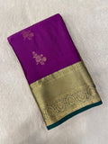 Half Mix Kanjeevaram Silk Saree