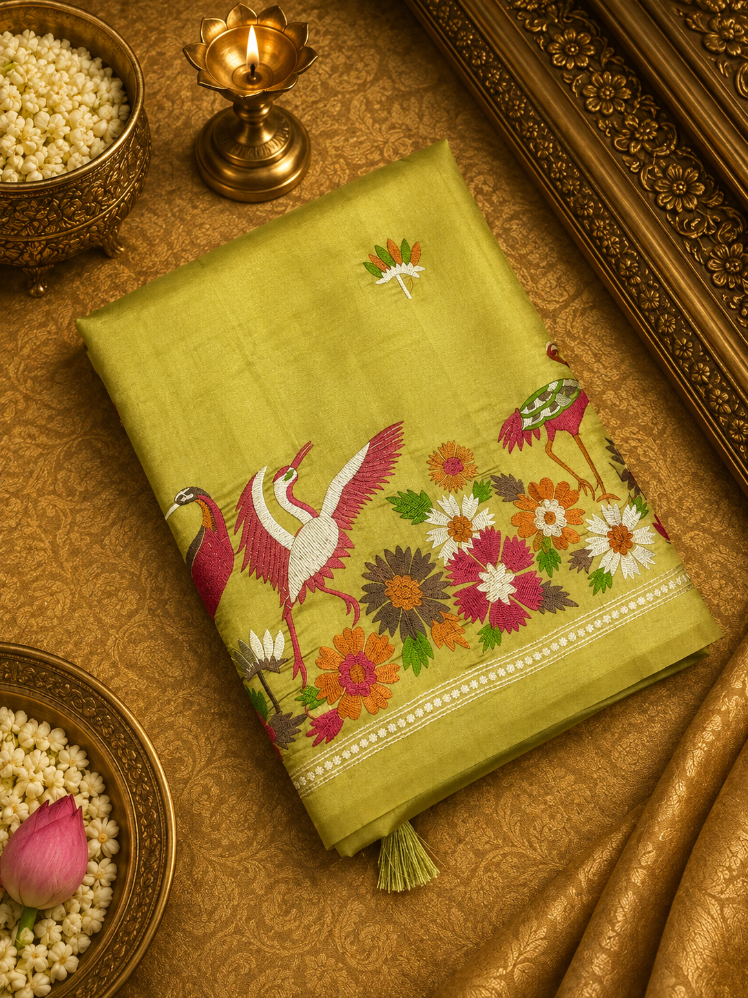 Premium Butter Silk Saree