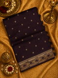 Premium Quality Tussar Saree in Paithani Weaves 🤎