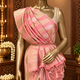 Pure Crepe Chinnon Saree - 902469