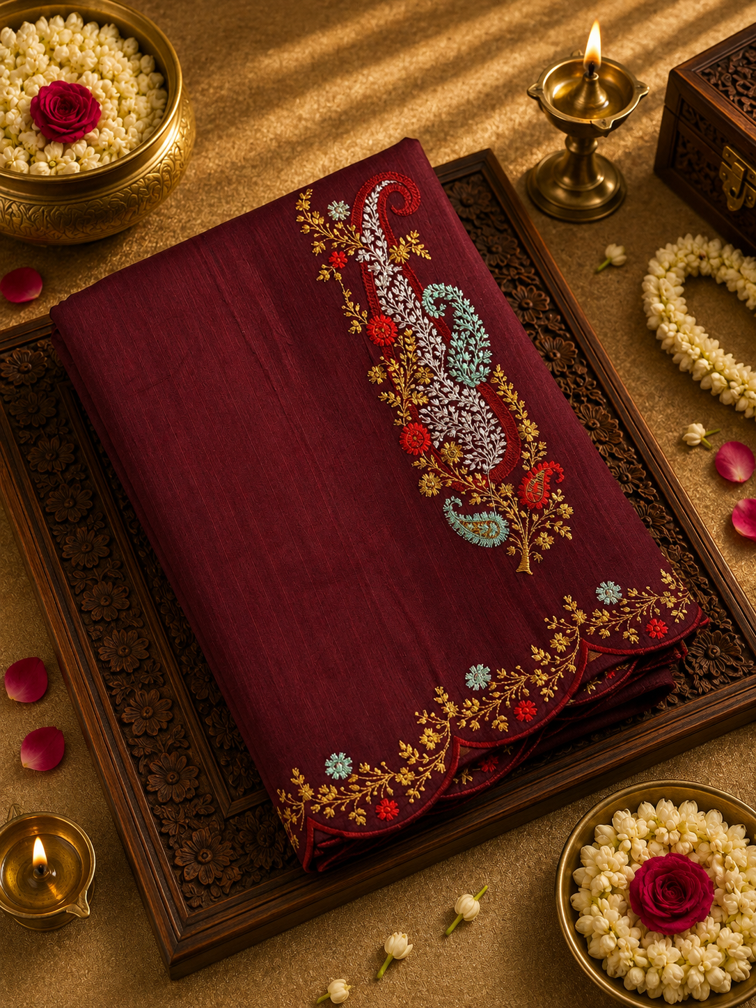 Premium Butter Silk Saree