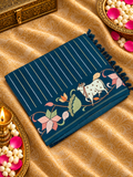 Pure Tassar Saree With Embroidery - 901997