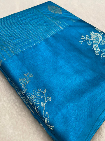 Premium crepe satin silk saree
