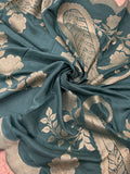 Premium Russian Silk Saree with Scalloped border