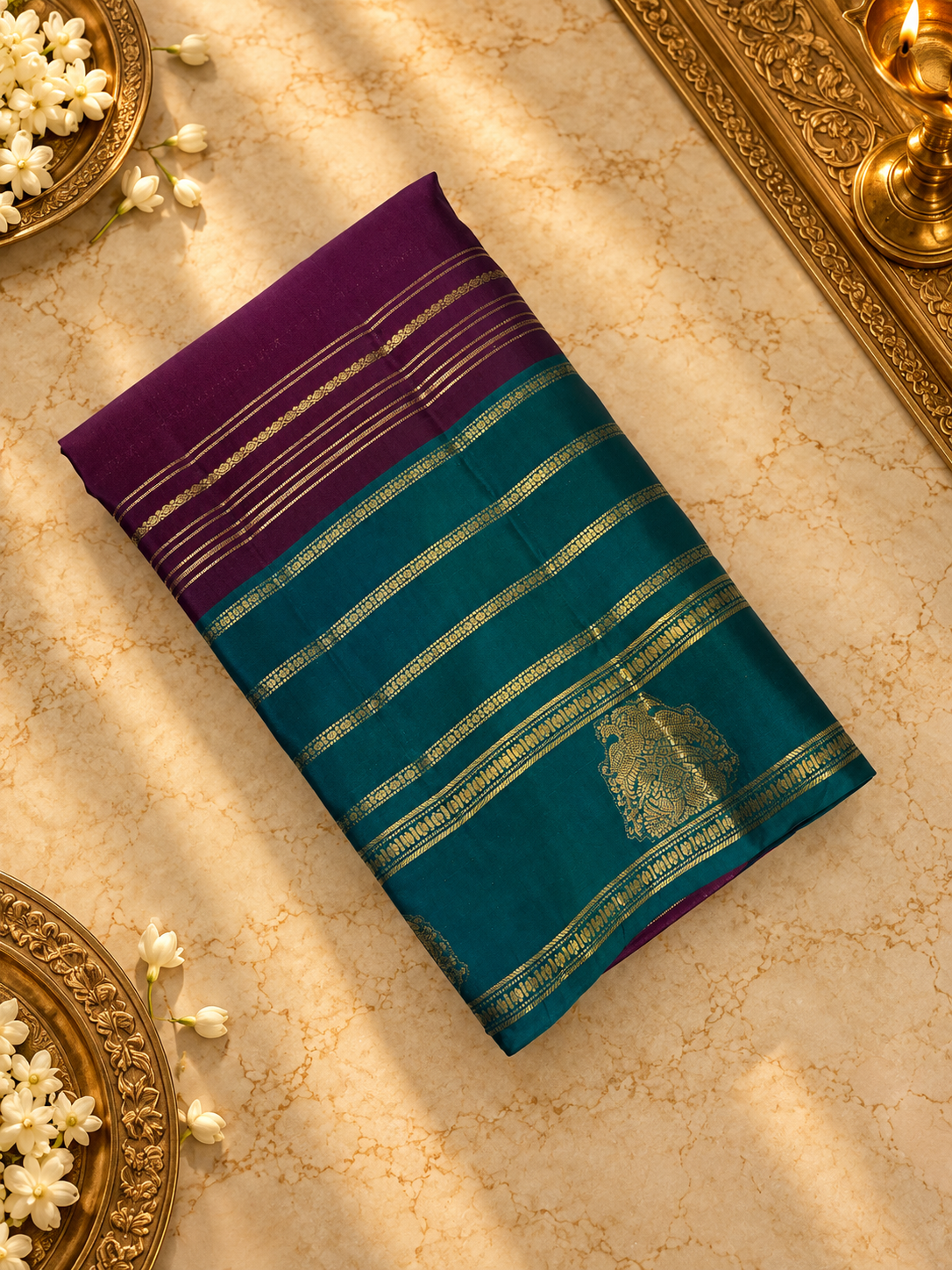 Pure Kanjeevaram Silk Saree- PS2453
