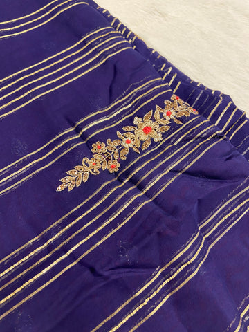 Pure Chinnon Saree