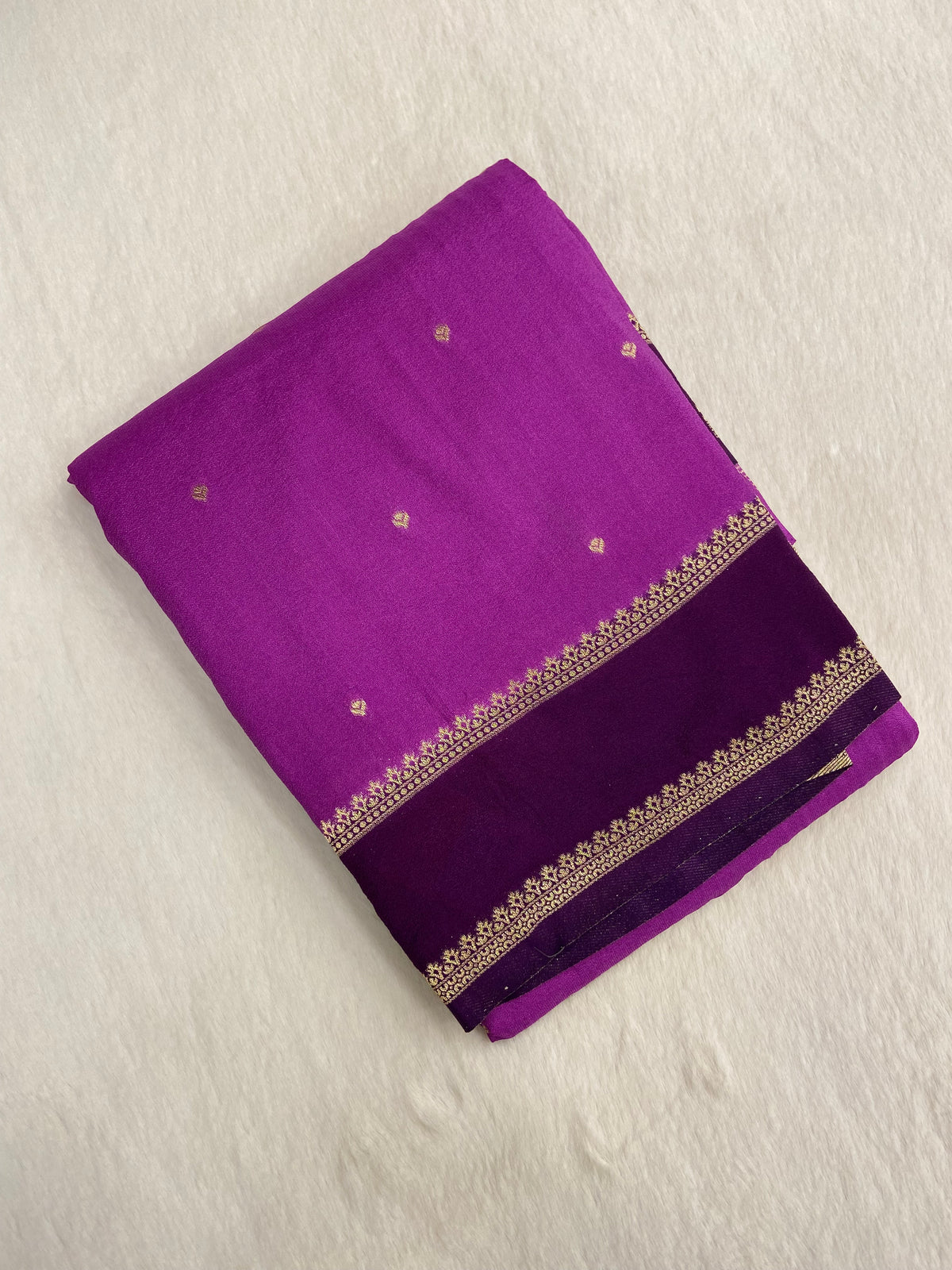 Premium semi Kolkata crepe silk saree
