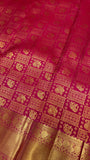 Pure zari handloom Kanjeevaram silk saree- Silk mark certified- PS2461