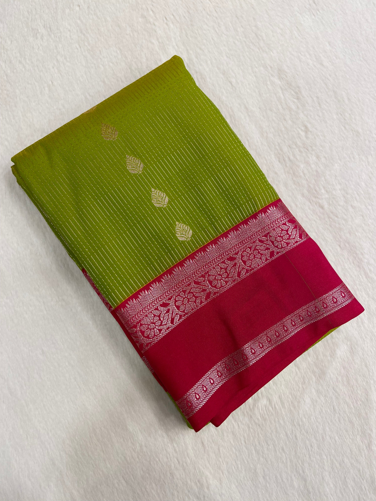 Mini kanchi Silk Saree