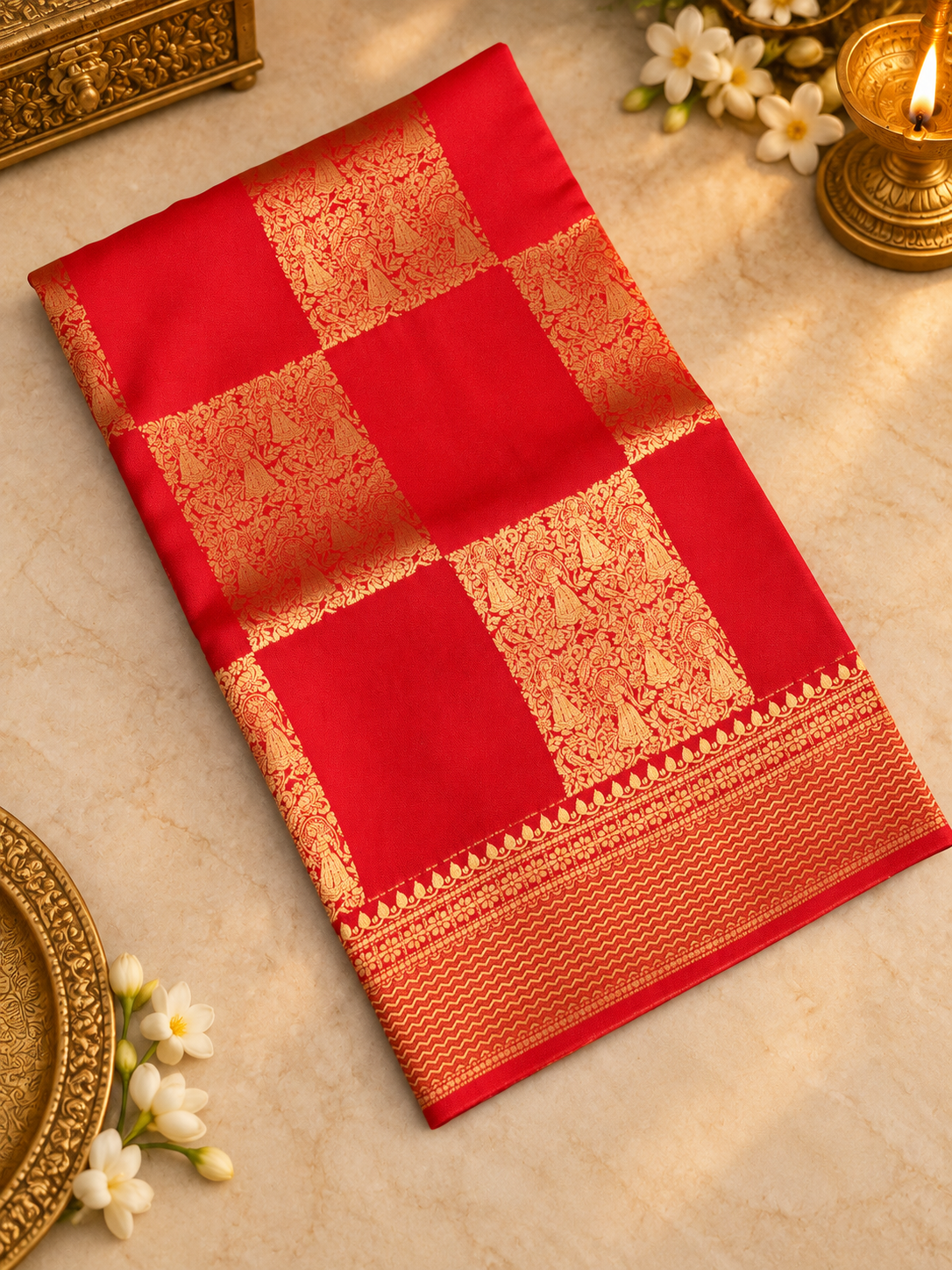 Premium Crepe Silk Saree - 902513