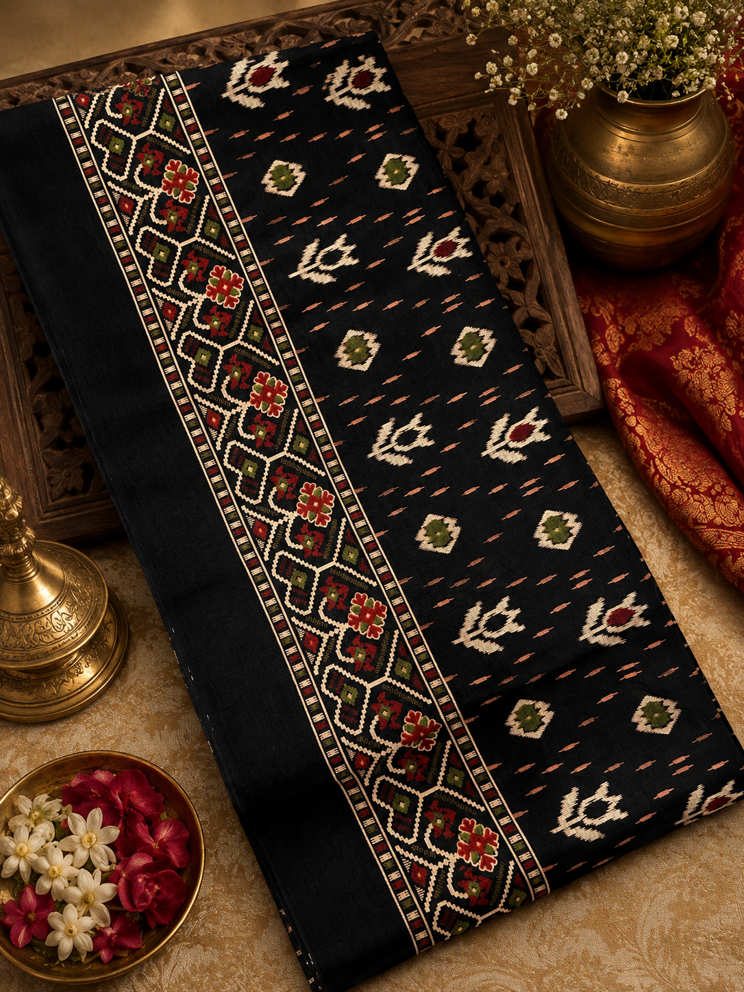 Premium Semi Chanderi Saree