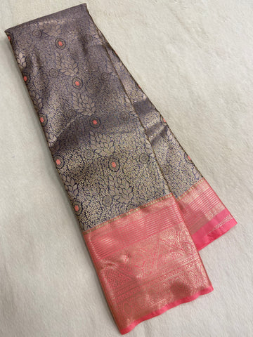 Bridal Tissue Semi Silk Saree