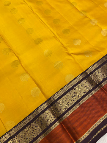 Pure Kanjeevaram silk mark certified saree