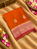 Premium Viscose Crepe Silk Saree - 902755