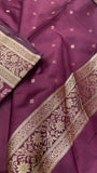 Premium Crepe Satin Silk Saree