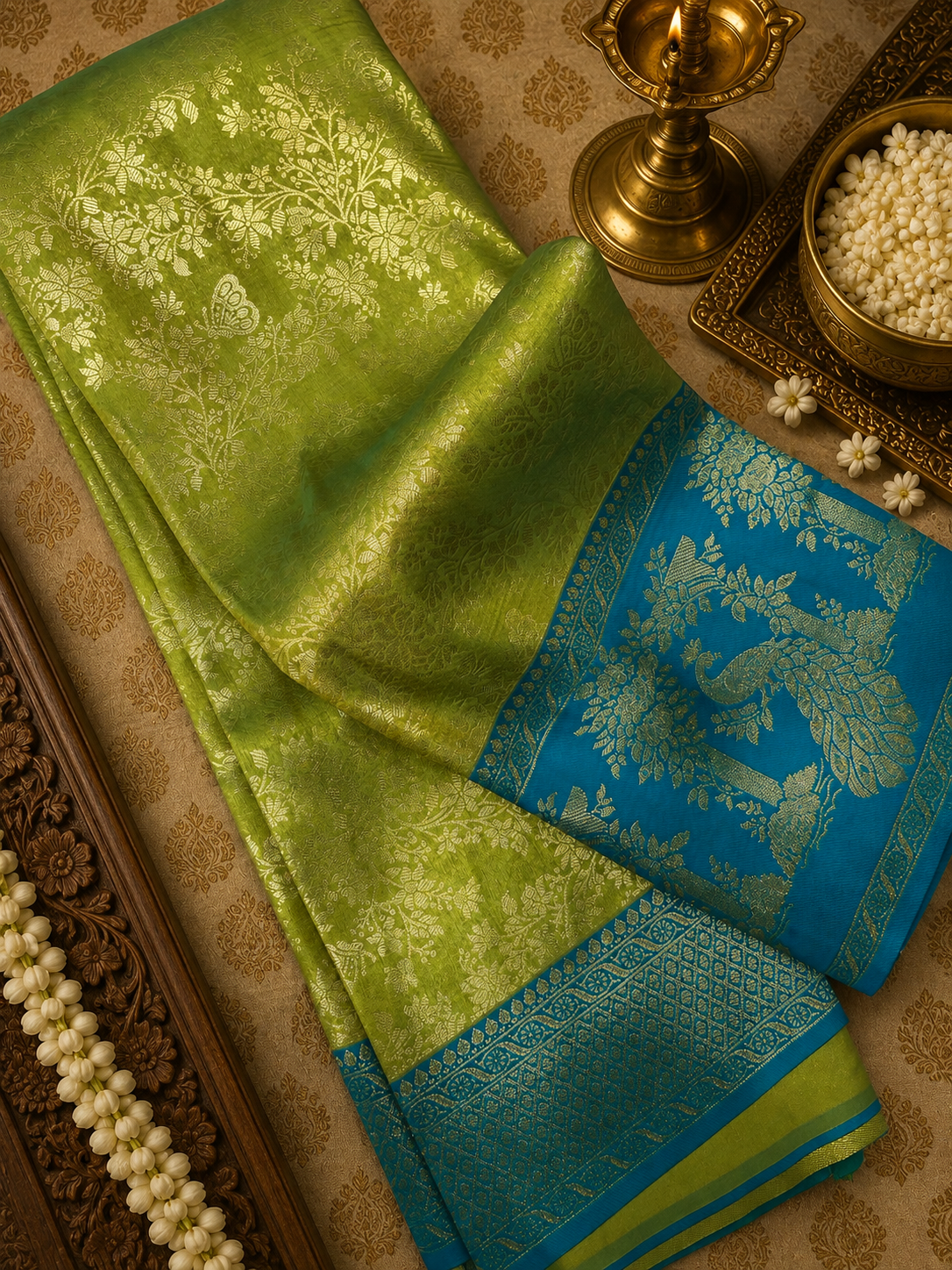 Premium Semi Kanchipuram Silk Saree