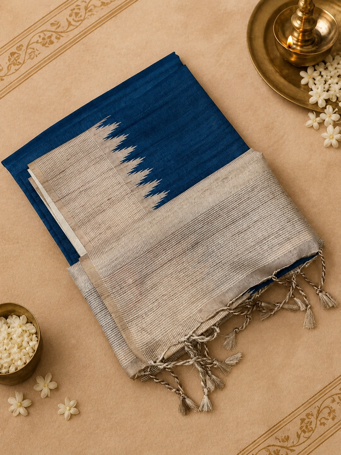 Premium Butter Crepe Saree