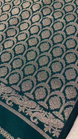 Semi Kanchipuram Silk Saree🦚