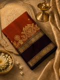 Pure Handloom Kanjeevaram Silk Mark Certified Saree