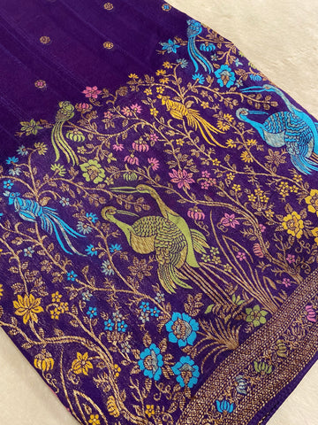 Premium Tassar Silk Saree