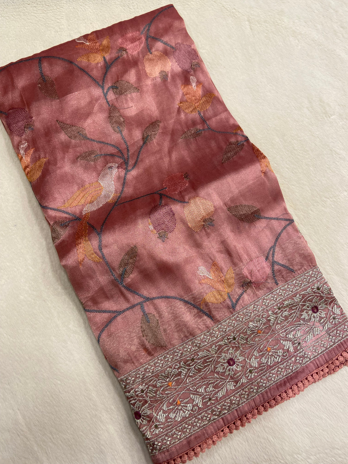 Pure Tissue Organza Saree