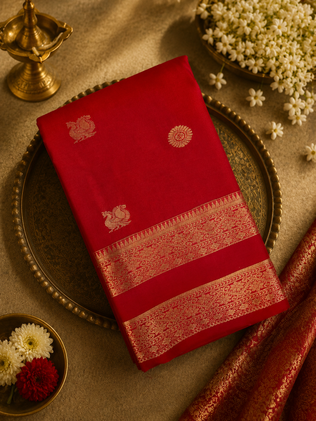 Premium Semi Kanchipuram Silk Saree