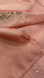 Premium Soft Organza Saree With Embroidery - 901991