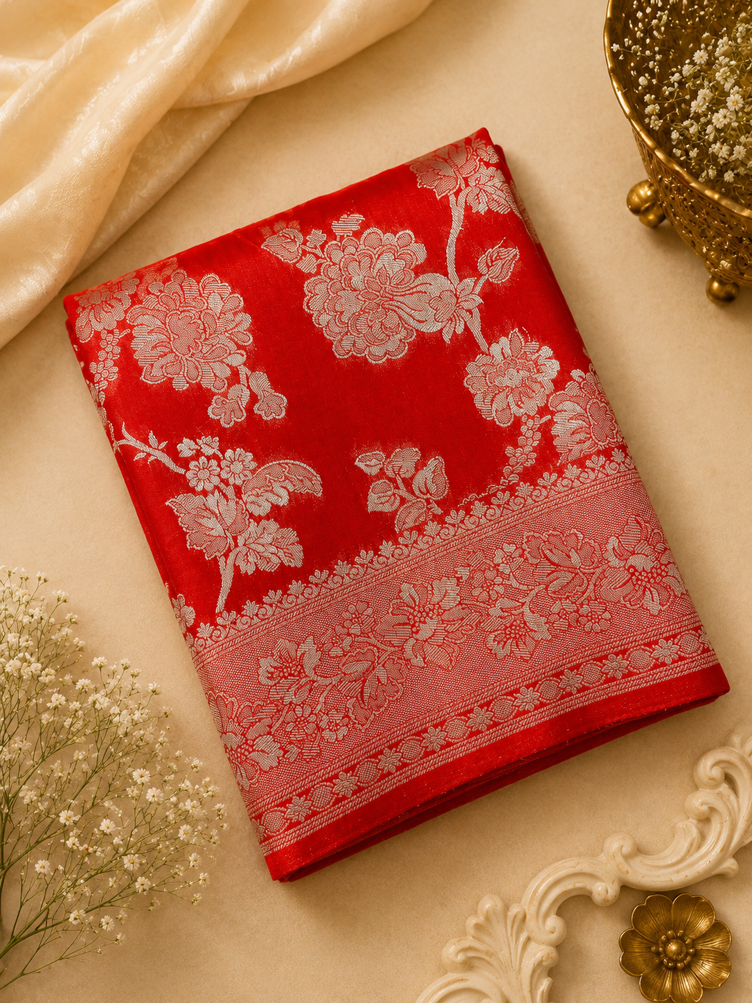 Russian Georgette Saree ❤️