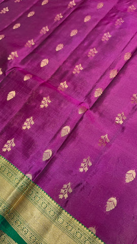 Half Mix Kanjeevaram Silk Saree