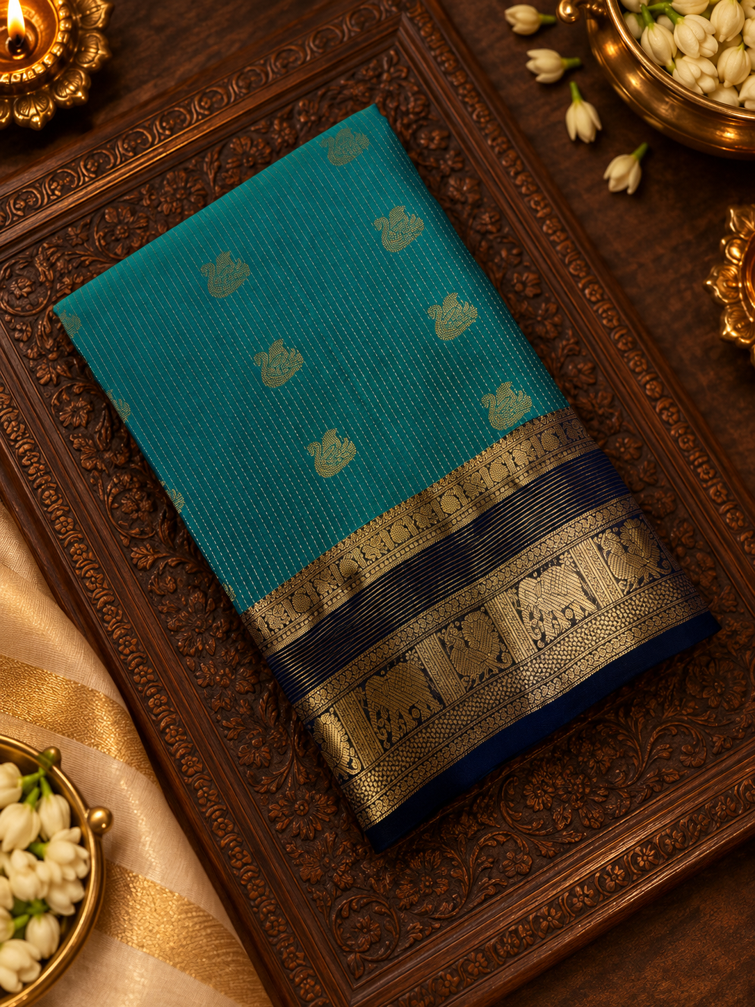 Pure Kanjeevaram Silk Saree- PS2484