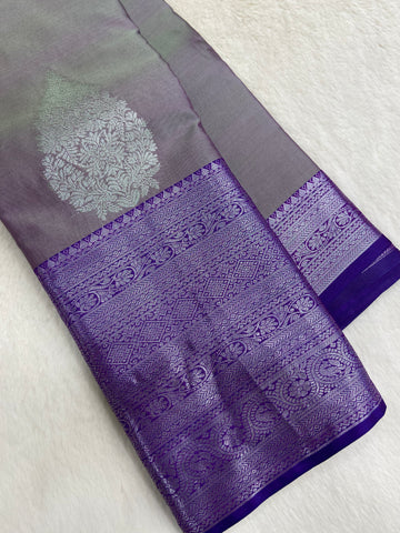 Half mix Kanjeevaram silk saree