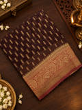 Premium Crush Georgette Saree -902138