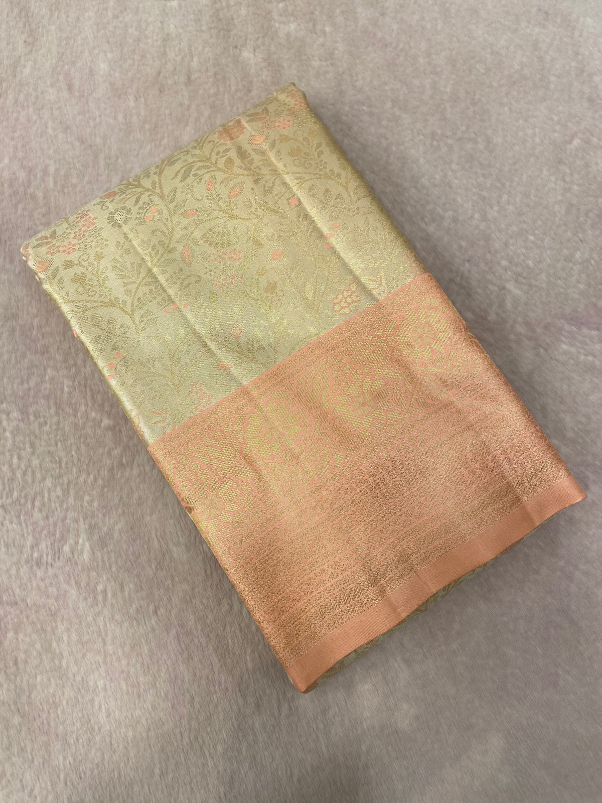 Bridal Semi Tissue Silk Saree