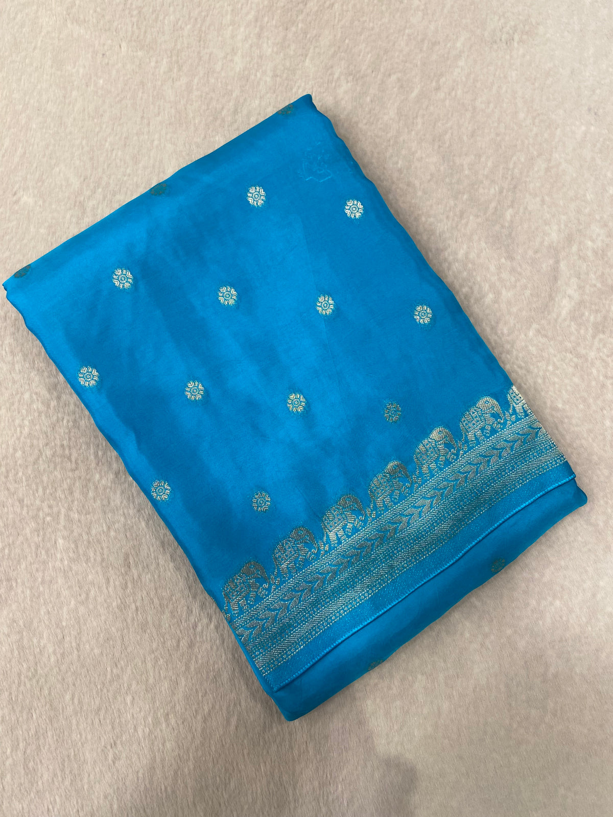 Premium Crepe Satin Silk Saree